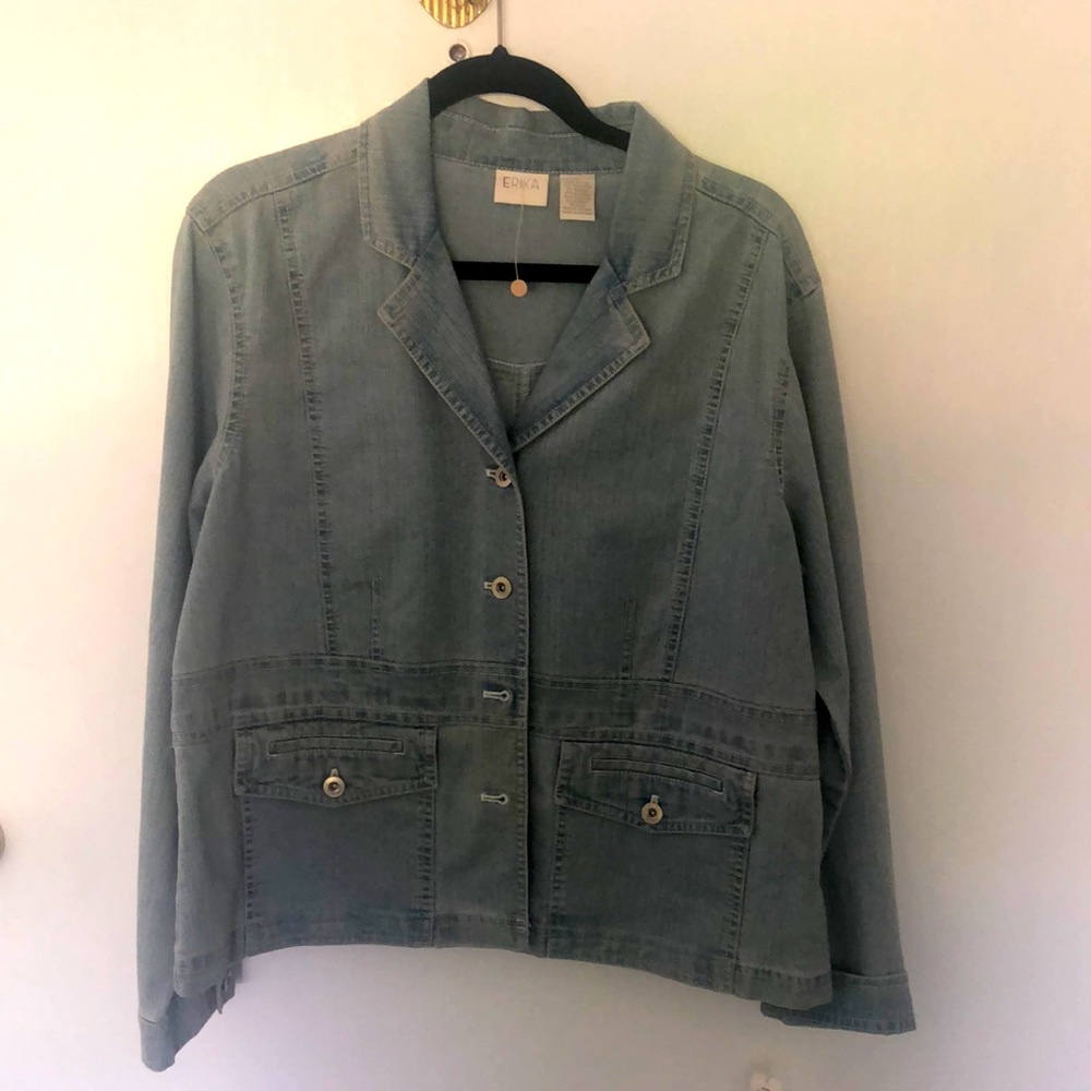 Cute Denim Jacket - Large